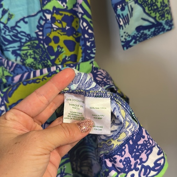 Lilly Pulitzer Christie Dress cattitude Size XS - Picture 5 of 6